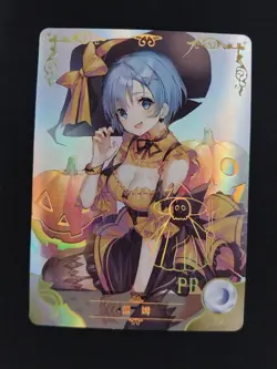 Rem (Re:Zero) Goddess Story Waifu Anime Trading Card PR - Image 1