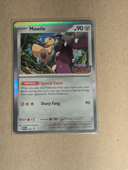 Mawile - 039 (Prerelease) [Staff] -Scarlet & Violet Promo Cards - NM English - Image 1