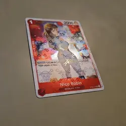 One Piece Card Game PRB-01 The Best Nico Robin OP05-010 Alt Art Jolly Roger Holo - Image 3