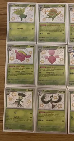Paldean Fates 12 Card Shiny Lot Ft Vileplume & More - Image 2