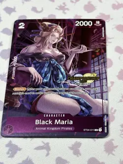 Black Maria (CS 2023 Celebration Pack) - One Piece Promotion Cards (OP-PR) - Image 1