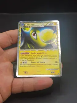 Pokemon Lanturn Prime 86/95 Unleashed Holo Card Ultra Rare 2010 - Image 5