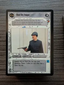 Star Wars CCG Cloud City Common Complete Set, 50 Cards, Pack Fresh,NM+ - Image 4