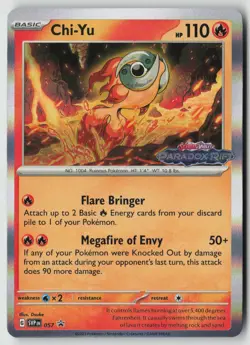 Chi-Yu - (Prerelease) Promo SV: Scarlet & Violet Promo Cards 057 NM - Image 1