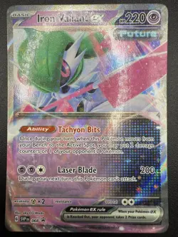 Iron Valiant ex 068 SV: Scarlet & Violet Promo Cards Holo - Image 3