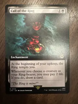 Call of the Ring : MTG *Extended Art* The Lord of the Rings #0355 / NM - Image 1