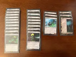 Necron Dynasties MTG Pre-Con Deck. Fully Sleeved with Metal Deck Box 195166173467 - Image 4