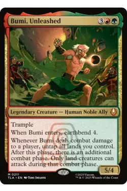 1x MTG Bumi, Unleashed - Avatar Mythic! NM Mint! Ships Fast! - Image 1