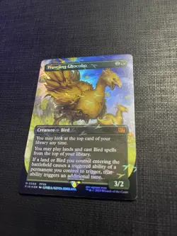 Traveling Chocobo (Borderless) (Chocobo Track Foil) Final Fantasy Foil - Image 1