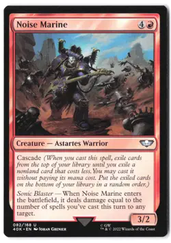 Noise Marine 82 MTG 40K NM - Image 1