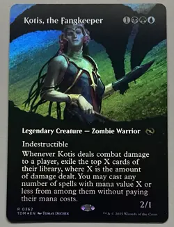 MTG Tarkir: Dragonstorm Kotis Legendary Creature RARE FOIL #0362 - Image 1