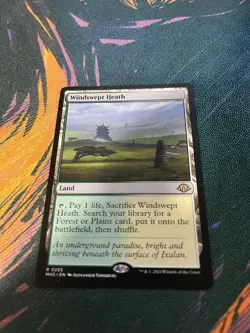 MTG Windswept Heath Modern Horizons 3 Regular (0235) LP FREE SHIPPING - Image 1