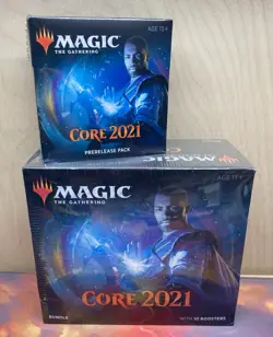 Magic the Gathering 2021 Core Set Bundle & Prerelease 2 Box Lot - New Sealed - Image 1