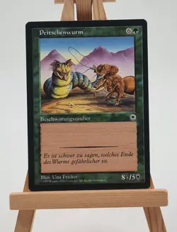 Peitschenwurm Portal Magic Karte MTG deutsch (Whiptail Wurm) - Image 1