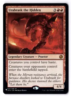 Urabrask The Hidden LP* Iconic Masters ENGLISH 152/249 mtg -UnltdCards - Image 1