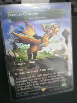 Paradise Chocobo - Birds of Paradise (Borderless): Final Fantasy Foil - Image 1