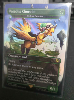 Paradise Chocobo - Birds of Paradise (Borderless): Final Fantasy Foil - Image 2