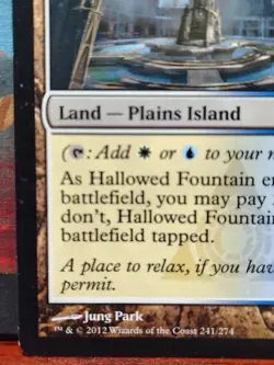 MTG Hallowed Fountain Normal Return to Ravnica # 241 HP - Image 5