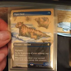 Borderless TIGER-SEAL x1 mtg NM-M The Last Airbender 1 Rare - Image 2