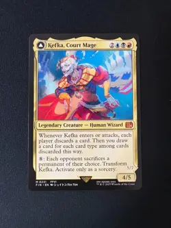 2025 MTG Final Fantasy Kefka, Court Mage/Kefka, Ruler Of Ruin #231 - Image 1