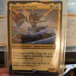 Katara, the Fearless-Avatar: The Last Airbender-Foil-230-NM - Image 1
