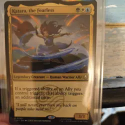 Katara, the Fearless-Avatar: The Last Airbender-Foil-230-NM - Image 2