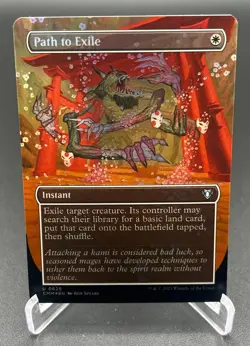 Path to Exile (Borderless, Foil, #626, NM) Commander Masters (CMM), MTG - Image 3