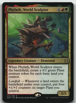Phylath, World Sculptor R Promo Pack: Zendikar Rising 234 LP - Image 1