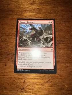 1x Impact Tremors [Dragons of Tarkir] 1x Magic MTG - Image 1
