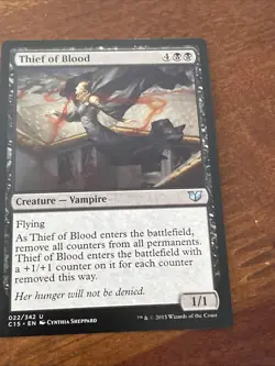THIEF OF BLOOD - Vampire - Commander - MTG - NM -TCG - Image 1