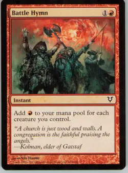 Battle Hymn C Avacyn Restored 128 Near Mint - Image 1