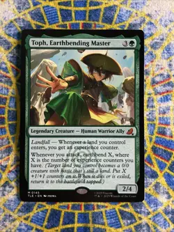 MTG Toph, Earthbending Master #145 - NM - Avatar: The Last Airbender - Image 1