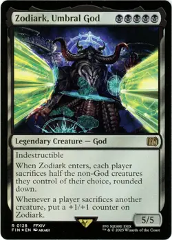 Zodiark, Umbral God - 0128 - Foil - Final Fantasy MTG - NM/M - Image 1