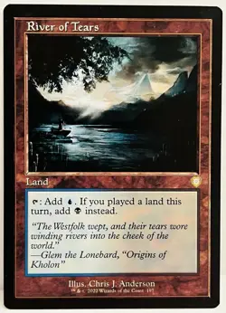 River of Tears (Retro Frame) -#197-Commander: The Brothers' War-Regular-LP - Image 1