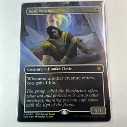 Soul Warden - Borderless FOIL - SPG Special Guests MTG NM - Image 1