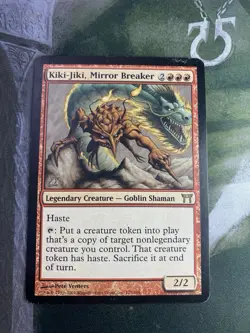 1x Kiki-Jiki Mirror Breaker, Champions of Kamigawa, LP, MTG - Image 1
