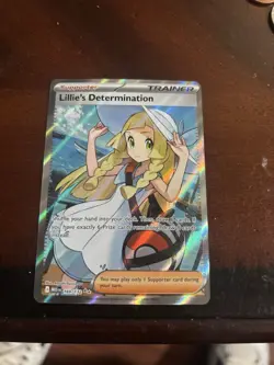 Lillie's Determination #184 Pokemon Full Art Mega Evolution Secret Rare - Image 1
