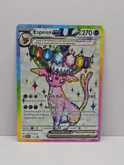 Pokemon Espeon ex SVP 175 Premium Figure Collection Black Star Promo NM - Image 1