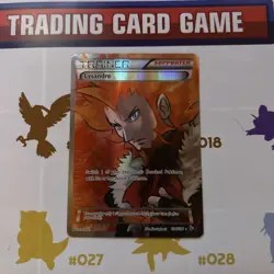 Pokemon TCG Lysandre Flashfire Holo Full Art Ultra Rare LP - Image 2