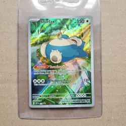 5 x Snorlax SVP 051 Scarlet & Violet 151 ETB Promo Pokemon TCG - Image 2