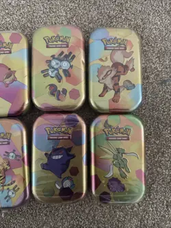 x7 Pokemon TCG Scarlet & Violet 151 Mini Tins SEALED✅ - Image 3