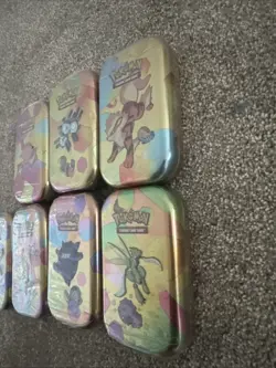 x7 Pokemon TCG Scarlet & Violet 151 Mini Tins SEALED✅ - Image 4