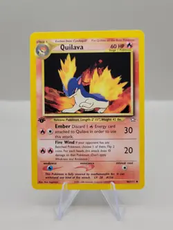 Pokemon Quilava 1st Edition Neo Genesis 46/111 - Image 1