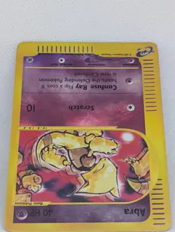 Abra 093/165 Expedition Base Set Reverse Holo Rare Pokemon TCG Nintendo MP+ - Image 4