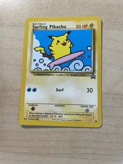 Surfing Pikachu 28/53 Wotc Promo Regular (Near Mint or Better) Pokemon - Image 1
