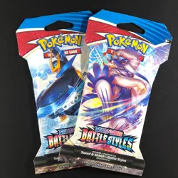 X2 Battle Styles Sleeved Booster Pack Random Art - Pokemon Sealed - Image 1