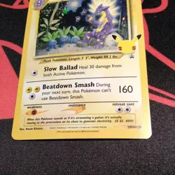 Light Toxtricity SWSH137 - Black star Promo -25th Celebrations - Pokemon TCG- NM - Image 2