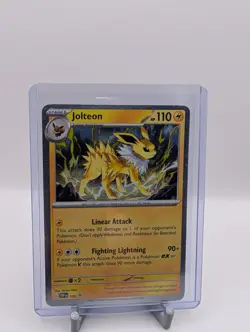 Pokemon TCG - Jolteon - Scarlet & Violet Black Star Promo Cosmos Holo - Image 1