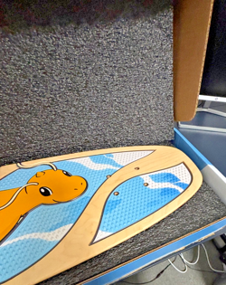 Pokemon Center × Bear Walker: Dragonite Skateboard - Rare Collectible - Wood - Image 3