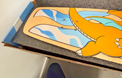 Pokemon Center × Bear Walker: Dragonite Skateboard - Rare Collectible - Wood - Image 5